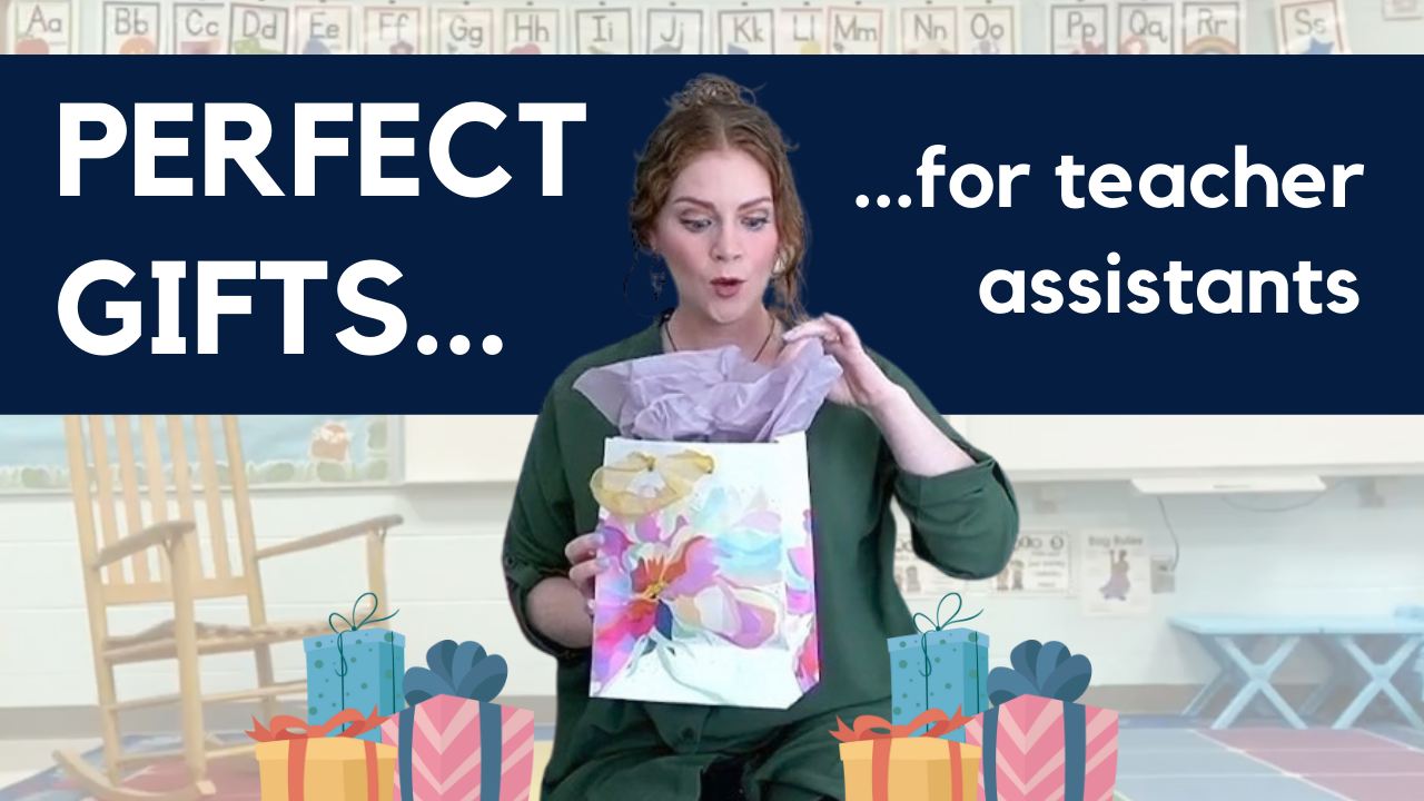 End of Year Gifts for Teacher Assistants | Teacher Aide | Para Professional